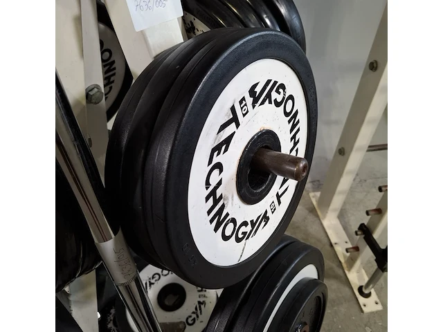 Diverse fitnes apparatuur en gewichten, technogym - afbeelding 2 van  12