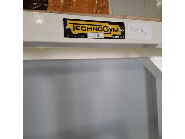 Diverse fitnes apparatuur en gewichten, technogym - afbeelding 9 van  12