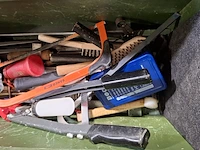 Diverse garage inventaris, o.a. kemppi, metabo - afbeelding 12 van  16