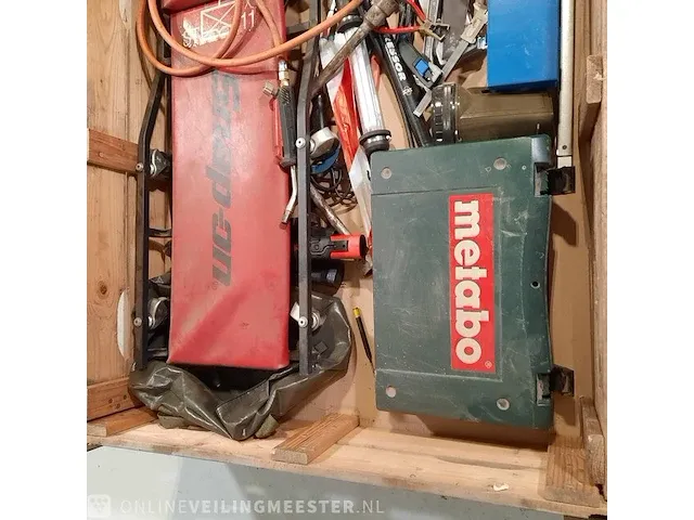 Diverse garageinventaris o.a snap-on / metabo - afbeelding 7 van  8
