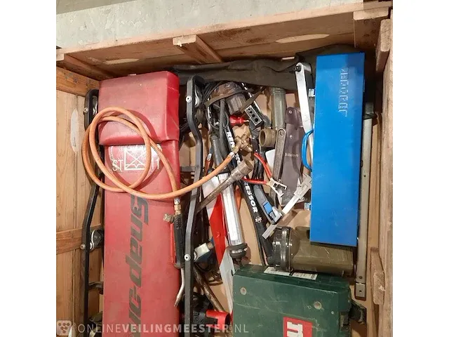 Diverse garageinventaris o.a snap-on / metabo - afbeelding 8 van  8