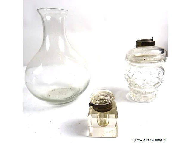 Diverse glaswerk - afbeelding 1 van  7
