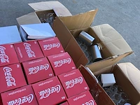 Diverse glazen, o.a. coca-cola - afbeelding 2 van  3