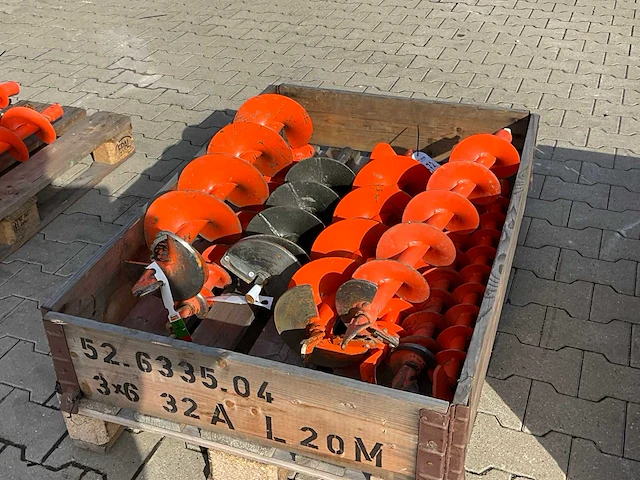 Diverse grondboor (8x) - afbeelding 1 van  5