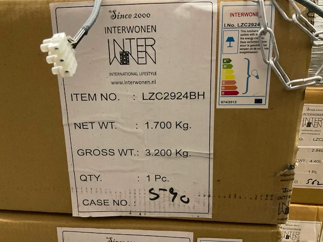 Diverse hanglampen (24x) - afbeelding 2 van  4