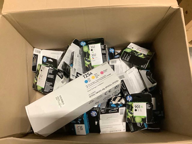 Diverse hp cartridges (34x) - afbeelding 2 van  2