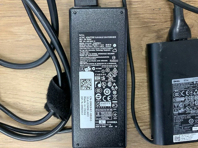 Diverse hp & dell stroom adapters (11x) - afbeelding 4 van  6