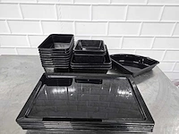 Diverse kunststof bakken en schalen (20x) - afbeelding 1 van  4