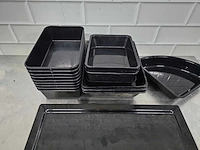 Diverse kunststof bakken en schalen (20x) - afbeelding 3 van  4