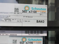 Diverse kunststof raam kozijnen/ glazen ramen - diverse afmetingen - afbeelding 14 van  20