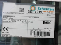 Diverse kunststof raam kozijnen/ glazen ramen - diverse afmetingen - afbeelding 15 van  20