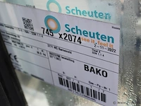 Diverse kunststof raam kozijnen/ glazen ramen - diverse afmetingen - afbeelding 19 van  20