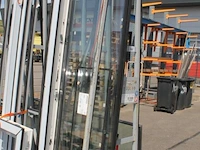 Diverse kunststof raam kozijnen/ glazen ramen - diverse afmetingen - afbeelding 2 van  20