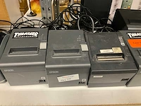 Diverse label- en bonnenprinters (14x) - afbeelding 3 van  5