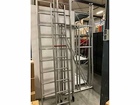 Diverse ladders en steigermateriaal (5x) - afbeelding 4 van  6
