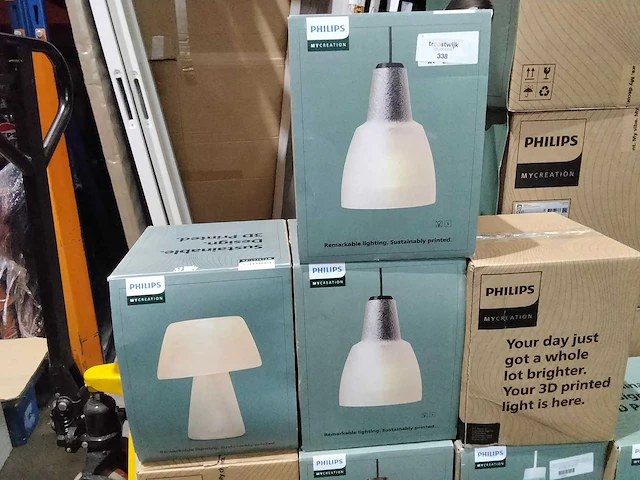 Diverse lampen 3d geprint (8x) - afbeelding 3 van  4