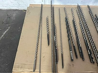 Diverse lange hout en metaal boren ø4 t/m ø18 (22x) - afbeelding 2 van  4