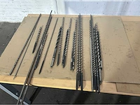 Diverse lange hout en metaal boren ø4 t/m ø18 (22x) - afbeelding 3 van  4
