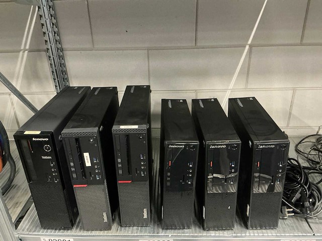 Diverse lenovo desktops (6x) - afbeelding 2 van  5