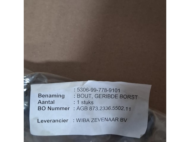 Diverse machine bouten - afbeelding 6 van  8