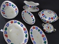 Diverse merken boerenbont serviesdelen - afbeelding 2 van  5