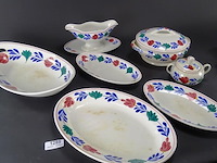 Diverse merken boerenbont serviesdelen - afbeelding 3 van  5