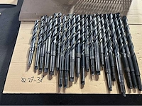Diverse metaal boren ø27 t/m ø37 (21x) - afbeelding 1 van  2