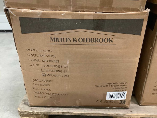 Diverse milton&oldbrook stoelen (4x) - afbeelding 5 van  8