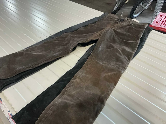 Diverse mqp, genuine leather broek (3x) - afbeelding 2 van  6