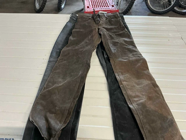Diverse mqp, genuine leather broek (3x) - afbeelding 3 van  6