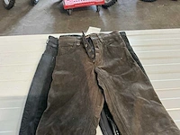 Diverse mqp, genuine leather broek (3x) - afbeelding 4 van  6