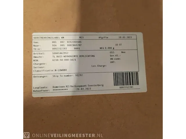 Diverse onderdelen en verlichting - afbeelding 14 van  16