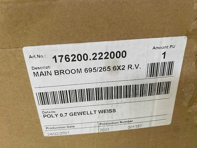 Diverse onderdelen schrob/veeg machines - afbeelding 9 van  24
