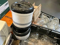Diverse pannen, bakspullen, glaswerk, kannen etc. - afbeelding 11 van  20