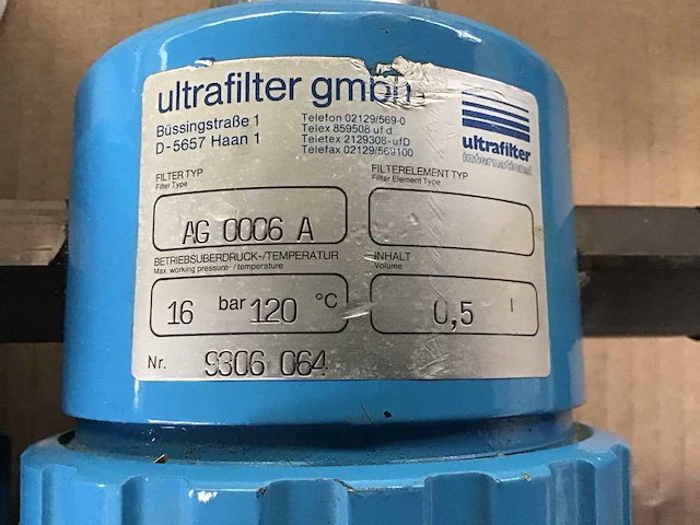 Diverse persluchtfilters (5x) - afbeelding 3 van  14