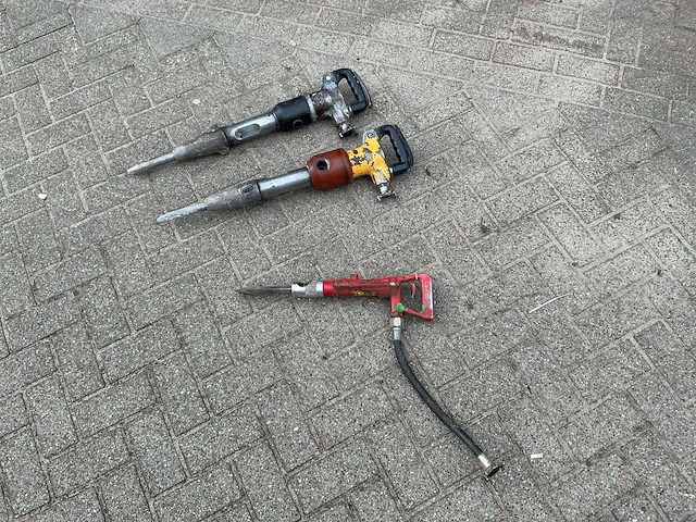 Diverse pneumatische sloophamers - afbeelding 1 van  4