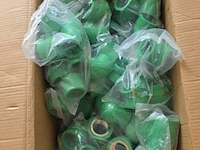 Diverse ppr koppelingen bochten en sokken 50mm ea, ifan, groen, 2023 - afbeelding 1 van  2