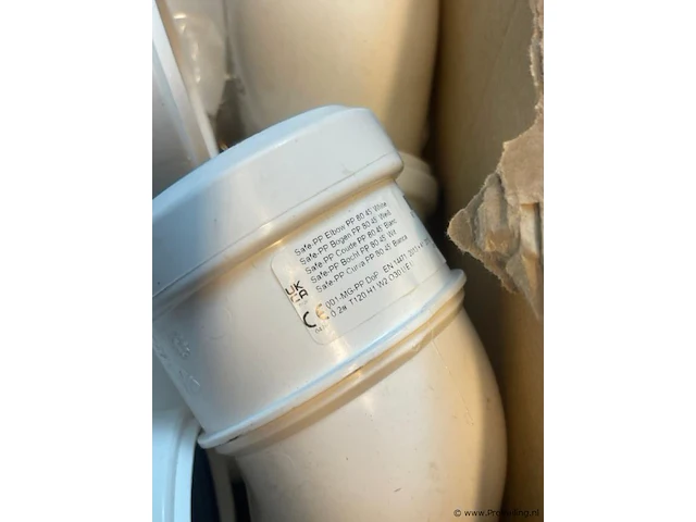 Diverse pvc buis diam: 80 mm in doos - afbeelding 4 van  5