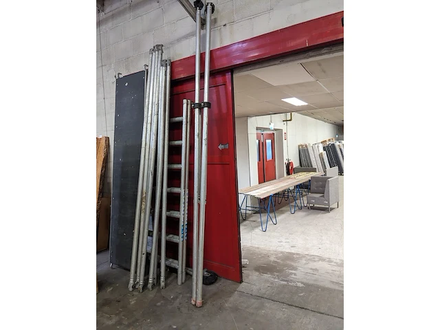 Diverse rolsteiger onderdelen , scaffold - afbeelding 8 van  16