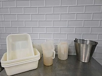 Diverse (rvs) maatbekers (18x) - afbeelding 1 van  4