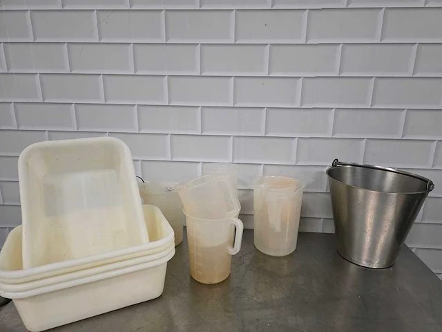 Diverse (rvs) maatbekers (18x) - afbeelding 2 van  4