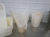 Diverse (rvs) maatbekers (18x) - afbeelding 3 van  4