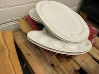Diverse servies aardewerk en hout - afbeelding 12 van  14