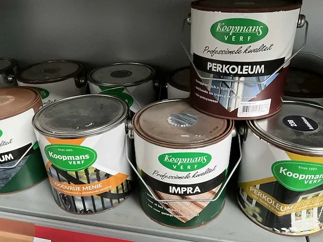Diverse soorten verf - afbeelding 4 van  5