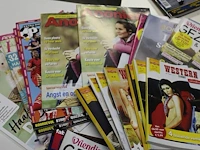 Diverse tijdschriften en magazines in twee kratten. ruim 150 stuks - afbeelding 3 van  8
