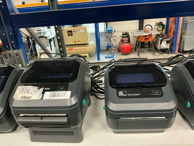 Diverse zebra labelprinters (6x) - afbeelding 3 van  4