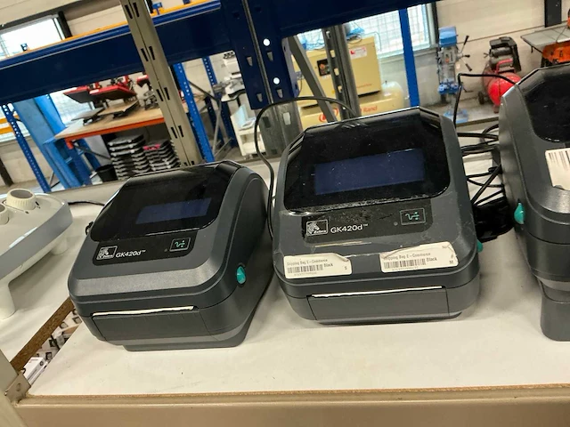 Diverse zebra labelprinters (6x) - afbeelding 4 van  4