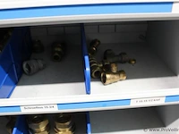 Diversen koper knie, t, puntstuk, schorefbuis etc. - afbeelding 9 van  34