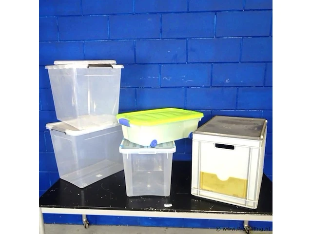 Diversen opbergboxen - afbeelding 1 van  5