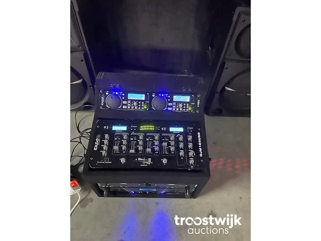 Dj geluid set 2x 1200w - afbeelding 3 van  6